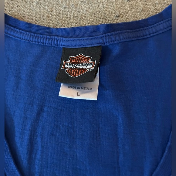 Harley-Davidson Royal Blue Tee - Picture 4 of 6